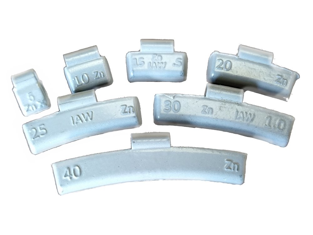 Alloy Clip on weights